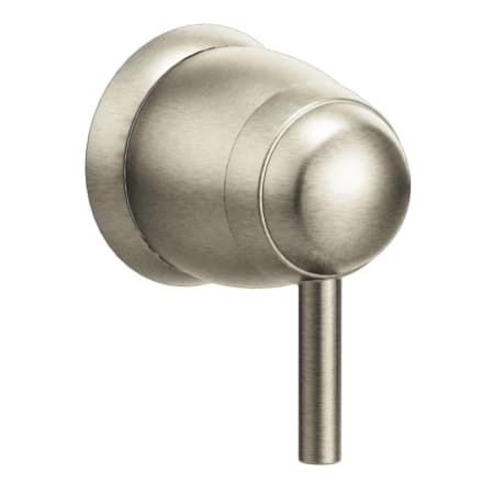 A large image of the Moen 970 Volume Control Trim in Brushed Nickel