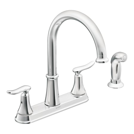 A large image of the Moen CA87015 Chrome