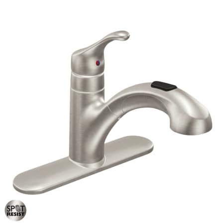 A large image of the Moen CA87316 Spot Resist Stainless