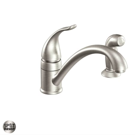 A large image of the Moen CA87480 Spot Resist Stainless