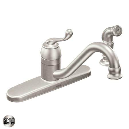 A large image of the Moen CA87520 Spot Resist Stainless