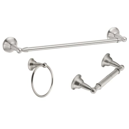 A large image of the Moen DN6893 Brushed Nickel
