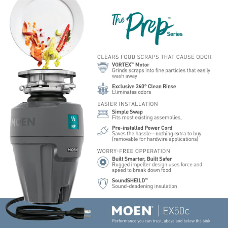 A large image of the Moen EX50C Alternate Image