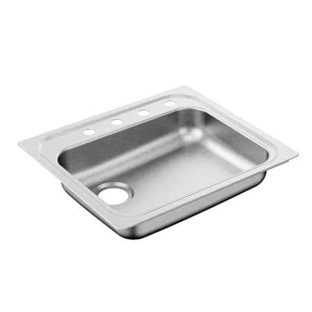 A large image of the Moen G201974LQ Brushed/Satin Stainless