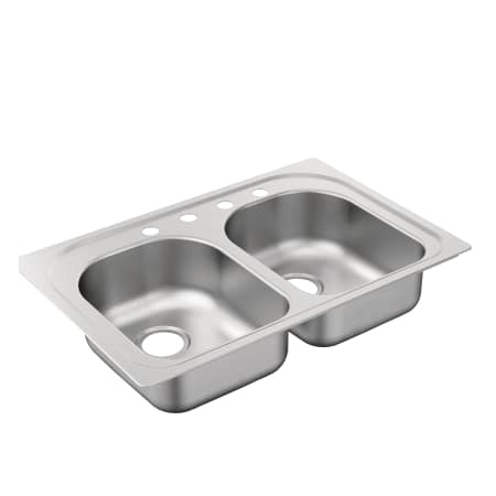 A large image of the Moen G202594BQ Brushed/Satin Stainless