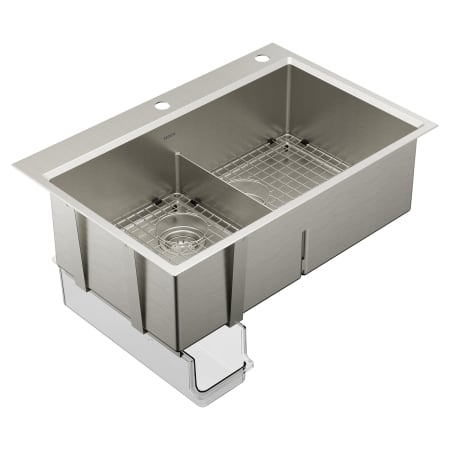 A large image of the Moen GS161302B Stainless Steel