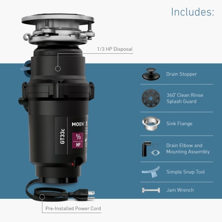 A large image of the Moen GT33C Alternate Image