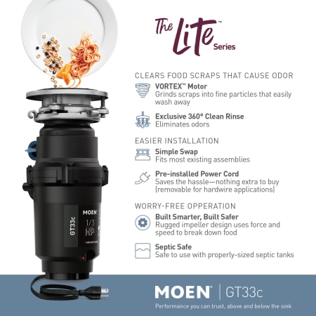 A large image of the Moen GT33C Alternate Image
