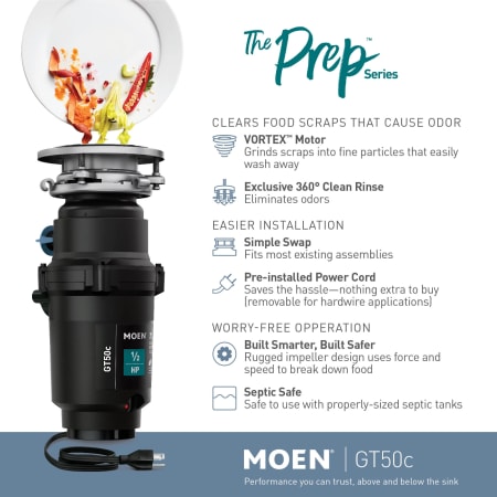 A large image of the Moen GT50C Alternate Image