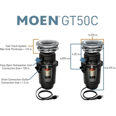 A large image of the Moen GT50C Alternate View