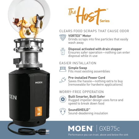 A large image of the Moen GXB75C Alternate Image