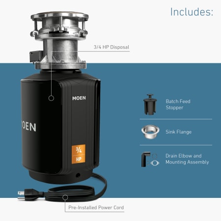 A large image of the Moen GXB75C Alternate Image
