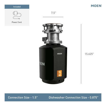 A large image of the Moen GXB75C Alternate Image
