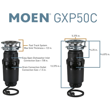 A large image of the Moen GXP50C Alternate Image