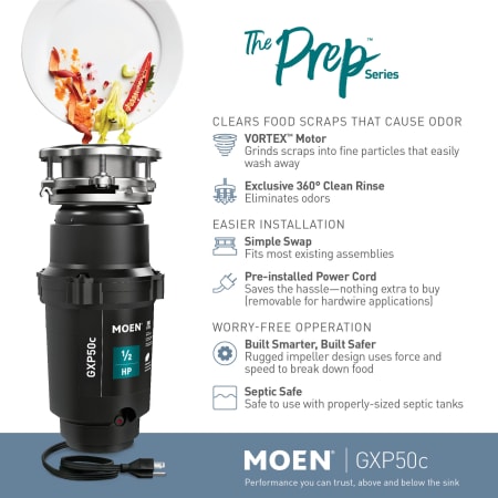 A large image of the Moen GXP50C Alternate Image
