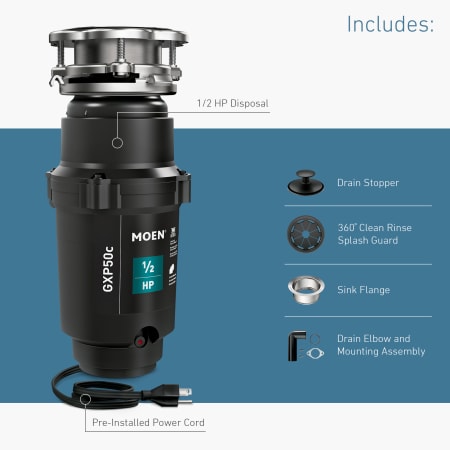 A large image of the Moen GXP50C Alternate Image
