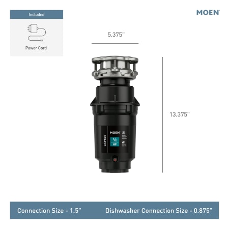 A large image of the Moen GXP50C Alternate Image