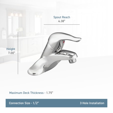 A large image of the Moen L4601 Moen-L4601-Lifestyle Specification View