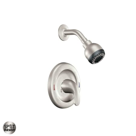 A large image of the Moen L82000 Spot Resist Brushed Nickel