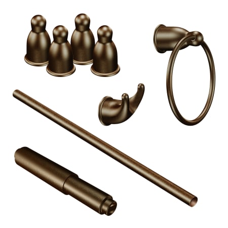 A large image of the Moen Mason Accessories Bundle 2 Old World Bronze