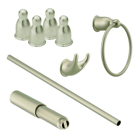 A large image of the Moen Mason Accessories Bundle 2 Satin Nickel