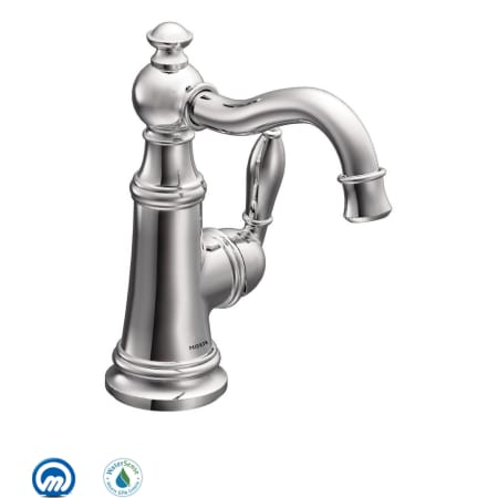 A large image of the Moen S42107 Chrome