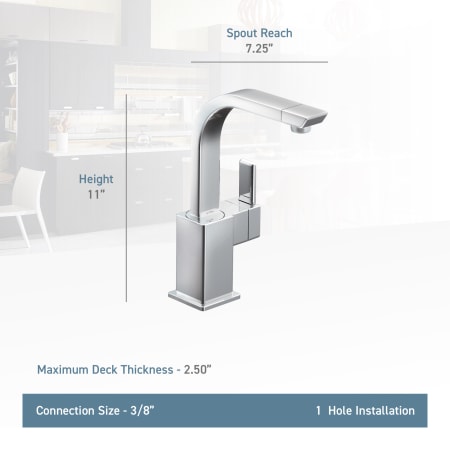 A large image of the Moen S5170 Moen-S5170-Lifestyle Specification View