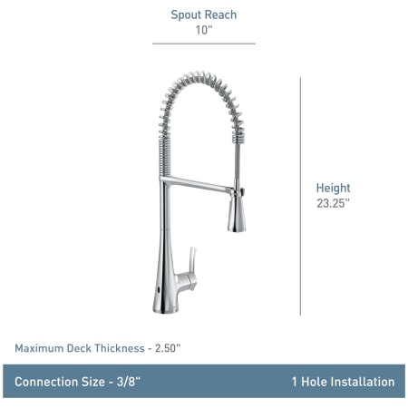 A large image of the Moen S5235EW Alternate Image