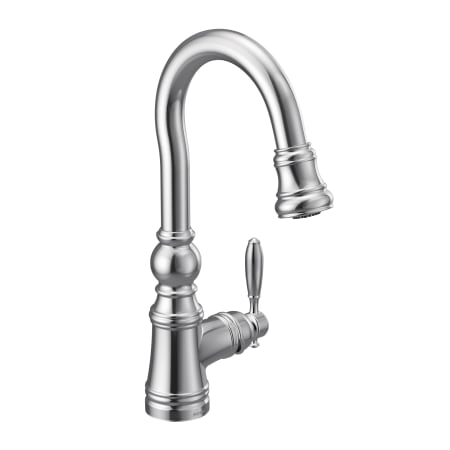 A large image of the Moen S53004 Chrome
