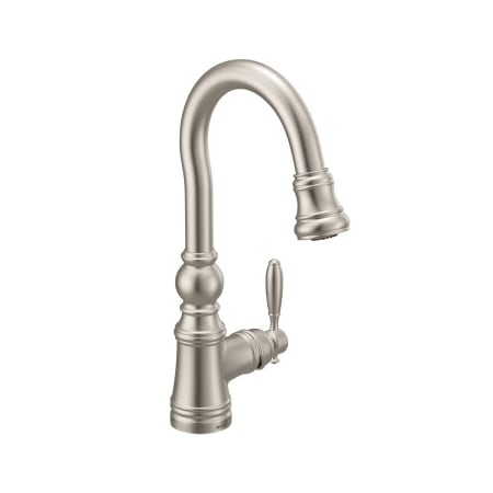 A large image of the Moen S53004 Spot Resist Stainless