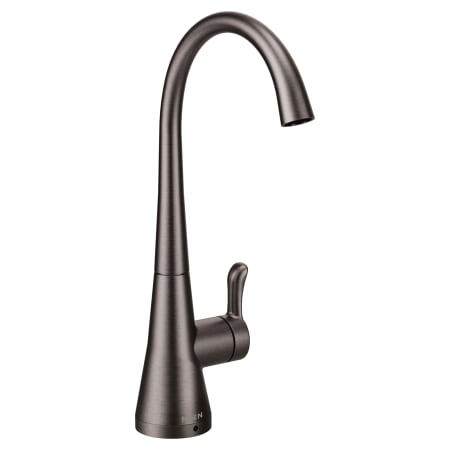 A large image of the Moen S5520 Black Stainless Steel