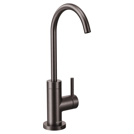 A large image of the Moen S5530 Black Stainless Steel