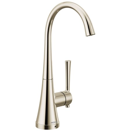 A large image of the Moen S5560 Polished Nickel