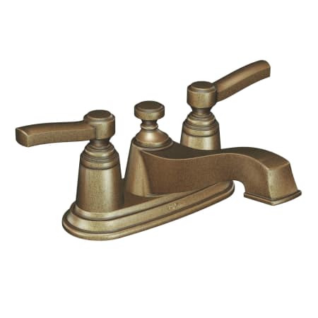 Moen S6201az Antique Bronze Double Handle Centerset Bathroom Faucet A Large Image Of The Moen S6201 Antique Bronze