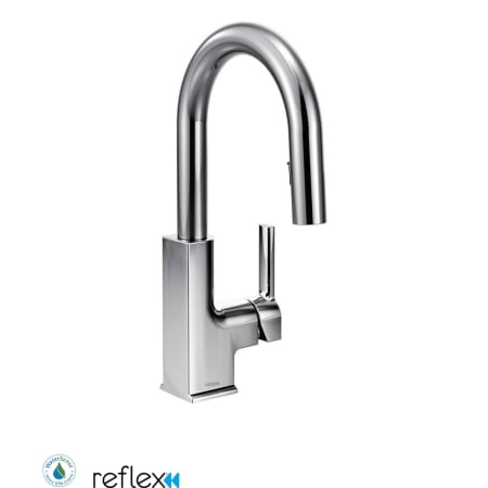 A large image of the Moen S62308 Chrome
