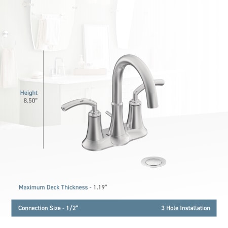 A large image of the Moen S6510 Moen-S6510-Lifestyle Specification View