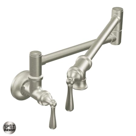 A large image of the Moen S664 Spot Resist Stainless