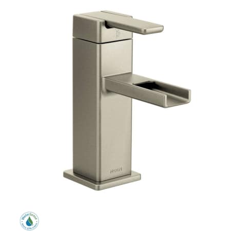 A large image of the Moen S6705 Brushed Nickel