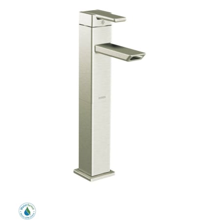 A large image of the Moen S6711 Brushed Nickel