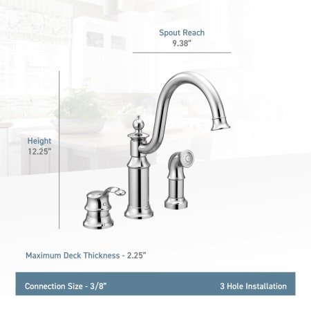 A large image of the Moen S711 Moen-S711-Lifestyle Specification View