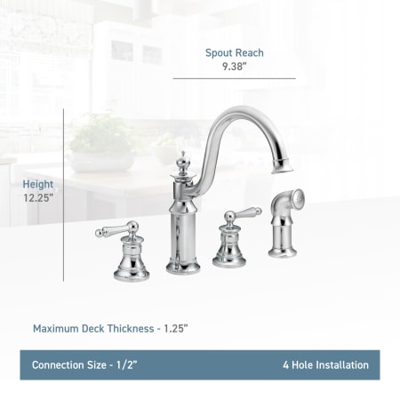 A large image of the Moen S712 Moen-S712-Lifestyle Specification View