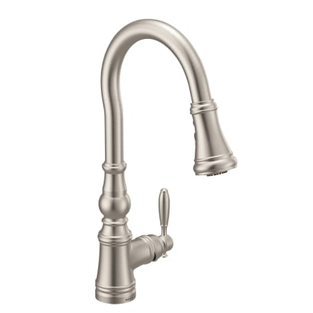 A large image of the Moen S73004 Spot Resist Stainless
