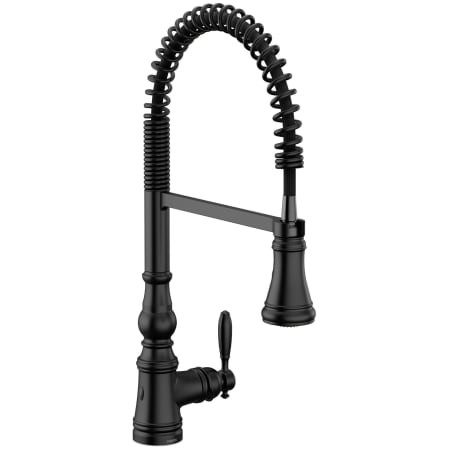 A large image of the Moen S73104EW Matte Black