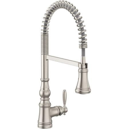 A large image of the Moen S73104 Spot Resist Stainless