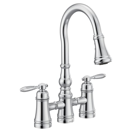 A large image of the Moen S73204 Chrome