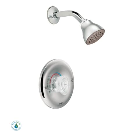 A large image of the Moen T182EP Chrome