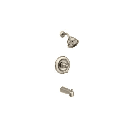 A large image of the Moen T2123EP Spot Resist Brushed Nickel