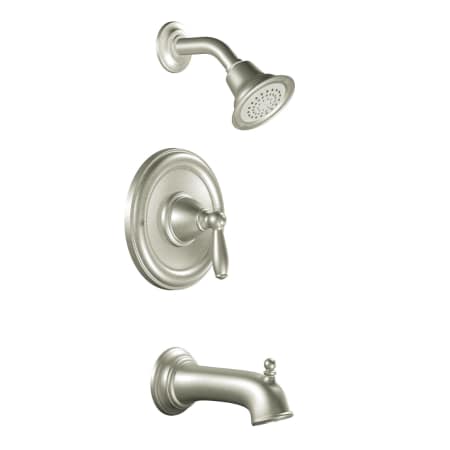 A large image of the Moen T2153 Brushed Nickel