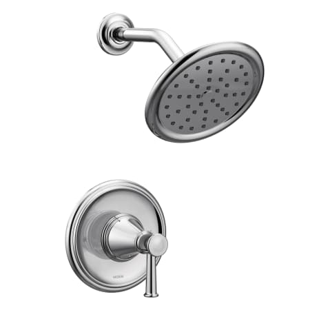 A large image of the Moen T2312 Chrome