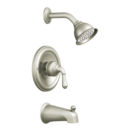 A large image of the Moen T2449 Brushed Nickel